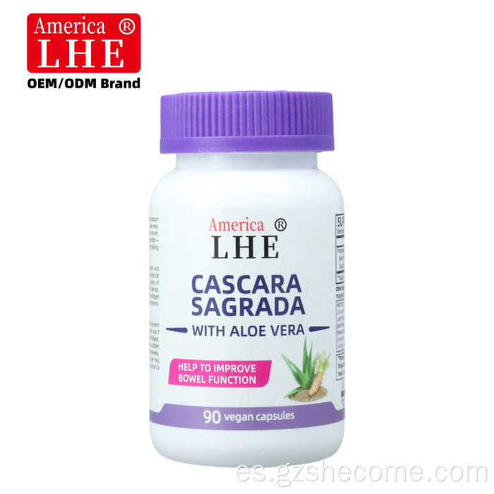 Shecome Cáscara Sagrada Cápsulas Apoyo Digestivo